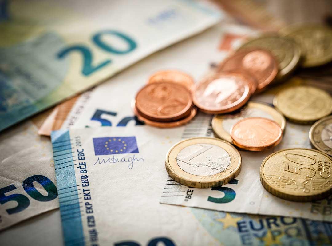 Eurobiljetten en muntstukken